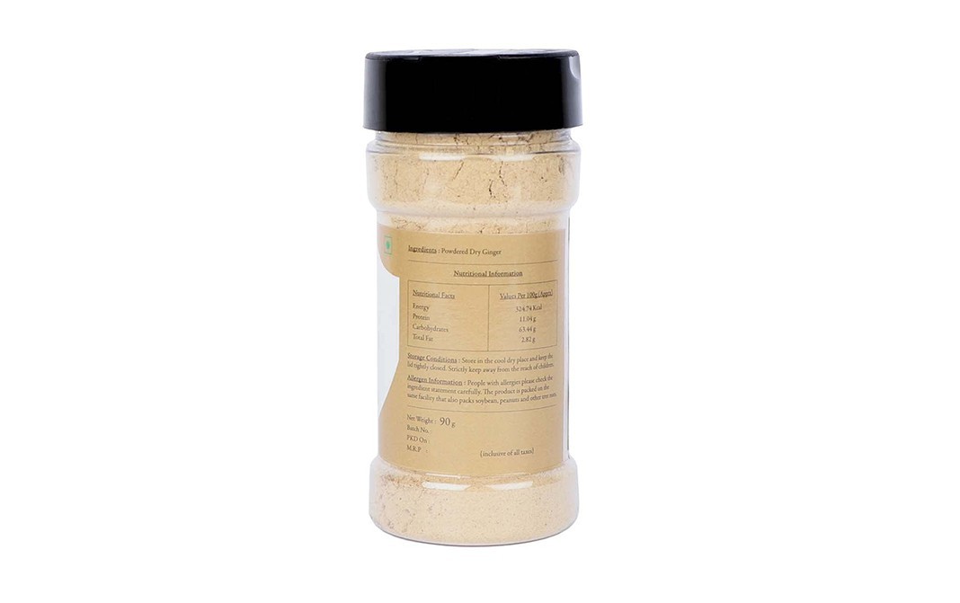 Malikaz' Ginger Powder (Saunth)    Plastic Bottle  90 grams